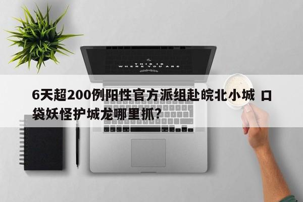 6天超200例阳性官方派组赴皖北小城 口袋妖怪护城龙哪里抓?