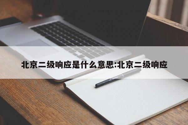 北京二级响应是什么意思:北京二级响应